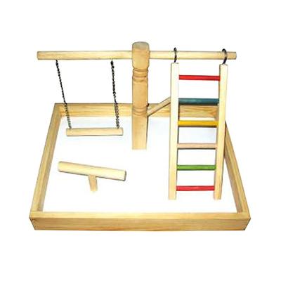 A&E Cage Company Large Wood Table Top Playstation, 20" L X 15" W X 14" H