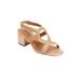 Women's The Dorothy Sandal by Comfortview in Gold (Size 7 1/2 M)