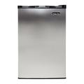 Magic Chef 3 Cubic Feet cu. ft. Upright Freezer w/ Adjustable Temperature Controls, Stainless Steel in Gray | 34 H x 22.2 W x 20.3 D in | Wayfair