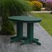 Red Barrel Studio® Nettie Plastic Dining Table Plastic in Green | 33 H x 60 W x 33 D in | Outdoor Dining | Wayfair 3EA9124A46864D27A057AEAB083613EA