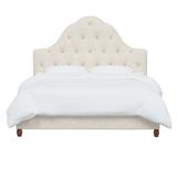 Birch Lane™ Alpine Tufted Upholstered Low Profile Standard Bed Upholstered, Linen in Black | 56 H in | Wayfair 24AC93D299F24A0FB747EF0BD65032F2