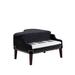 Rosdorf Park Storage Bench Upholstered in Black | 21 H x 38.5 W x 32.75 D in | Wayfair D0C0653FAB0F444E9C483BA9E5E68165