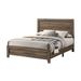 Wade Logan® Carneisha Low Profile Standard Bed Wood in Brown | 41 H x 62 W x 84 D in | Wayfair E38B7511A10A4BC08E7270FA6673C359