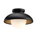 Alora Mood Rubio 1 Light Flush Mount - FM522016MBOP