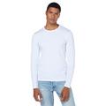 JACK & JONES Herren JJEBASIC O-Neck Tee L/S NOOS Blouse, Opt White, XL