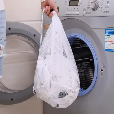 Sac de lavage en Polyester pour vêtements | Filet de Protection pliable filtre Blouse pardessus