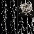 Guirlande de branches de diamant transparent 100/120/150cm guirlande de perles en cristal acrylique