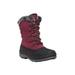 Women's Lumi Tall Lace Waterproof Boot by Propet in Berry (Size 10 X(2E))