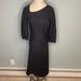 Anthropologie Dresses | Akemi + Kin | Anthropologie Tegan Black Ribbed Sparkle Dress | Color: Black | Size: S