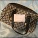 Gucci Bags | Authentic Vintage Gucci Black/Grey Monogram Shoulder Bag | Color: Black/Gray | Size: Os