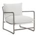 Bernhardt Sorrento Swivel Patio Chair w/ Cushions in Gray | 32 H x 27 W x 32 D in | Wayfair O2402_6016-000