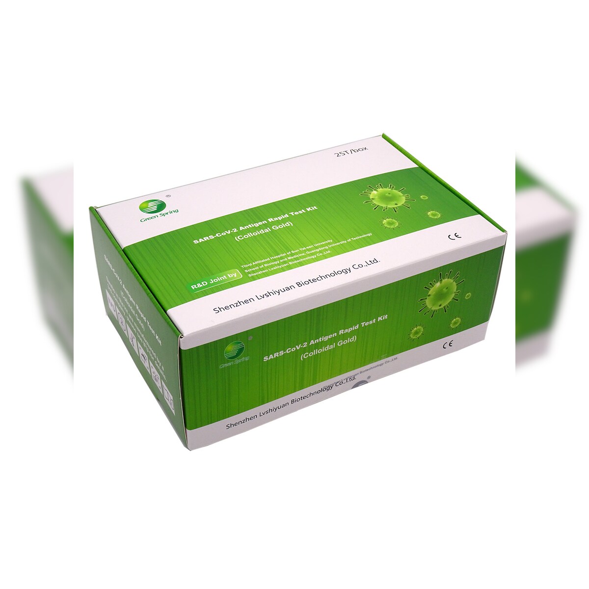 Green Spring COVID-19 Corona Antigentest Schnelltest 4-1 Profi 25 Stück Image