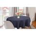 East Urban Home Ambesonne Navy Blue Round Tablecloth, Windrose Anchor Circular Nautical Composition Marine Illustration | 1 D in | Wayfair