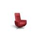 Vario Casa TV-und Relaxsessel, Leder, Merlot, L