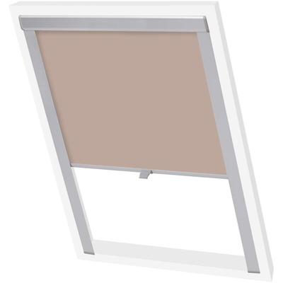 Verdunkelungsrollo Beige SK06 Vidaxl Image