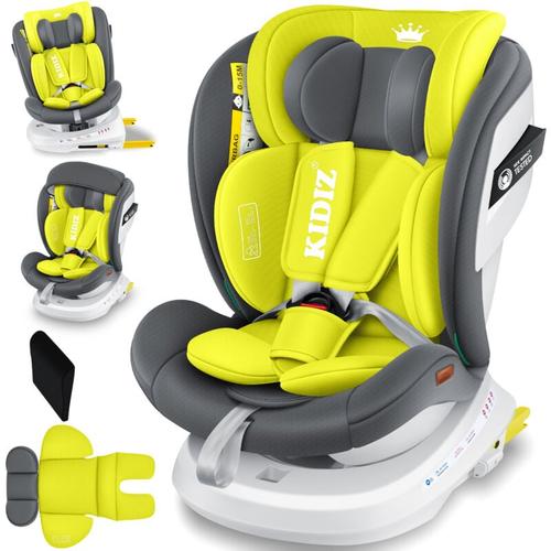 Kindersitz Baby Autositz Kinderautositz Isofix Top Tether 360° drehbar Gruppe 0/1/2/3 ab Geburt