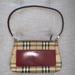 Burberry Bags | Authentic Burberry Haymarket Check Small Crossbody Clutch Bag Red | Color: Red | Size: Small