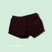 American Eagle Outfitters Shorts | American Eagle Outfitters Women’s Denim Burgandy Jean Cut Off Shorts Strech Siz | Color: Black | Size: 6