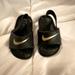 Nike Shoes | Baby/Toddler Nike Kawa Slides | Color: Black/Gold | Size: 6c