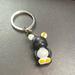 Disney Other | Disney’s Vinylmation Keychain Penguin | Color: Black/White | Size: Os