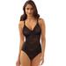 Plus Size Women's Lace'N Smooth Body Briefer by Bali in Black (Size 40 B)