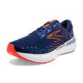Brooks Men's Glycerin Gts 20 Running Shoe, Blue Depths Palace Blue Orange, 10.5 UK Wide