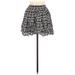 Brandy Melville Casual A-Line Skirt Mini: Black Bottoms