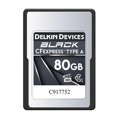 Delkin Devices 80GB BLACK CFexpress Type A Memory Card DCFXABLK80