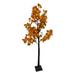 Northlight Seasonal 6' LED Lighted Autumn Harvest Maple Leaf Tree - Warm Lights in White | 72 H x 30 W in | Wayfair NORTHLIGHT XT92229