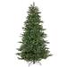 Northlight Seasonal Pre-Lit Hudson Fir Artificial Christmas Tree Warm White LED Lights, Metal in Black | 78 H x 56 W in | Wayfair