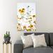 Gracie Oaks Yellow Sunflower Field Under White Sky During Daytime - 1 Piece Rectangle Graphic Art Print On Wrapped Canvas in Blue/Yellow | Wayfair