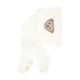 Steiff Unisex Baby Basic einfarbig Strumpfhosen GOTS, Bright White, 56