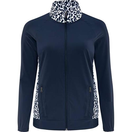 SCHNEIDER SPORTSWEAR Damen Blouson CAMRYNW-JACKE, Größe 46 in dunkelblau/weiß