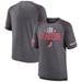 Men's Fanatics Branded Heathered Gray Portland Trail Blazers 2022 Noches Ene-Be-A Core Shooting Raglan T-Shirt