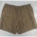Columbia Shorts | Columbia Sportswear Women’s Cargo Shorts Size Xl Taupe Brown Outdoor Hiking | Color: Brown | Size: Xl