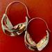 Zara Jewelry | Gold Hoop Earrings Stainless Steel Bulky | Color: Gold | Size: Os