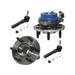 2006-2009 Pontiac Montana Front Wheel Hub Assembly and Tie Rod End Kit - Detroit Axle