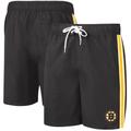 Men's G-III Sports by Carl Banks Black Boston Bruins Sand Beach Swim Shorts