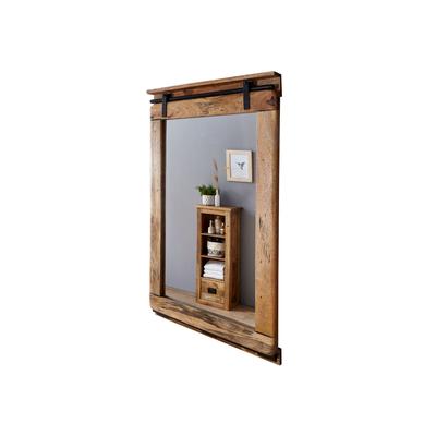 3S Frankenmöbel »Cosma« Massivholz Badezimmer-Spiegel I BA-0480 / 65x110x6 cm Image