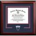 Howard University Bisons 11w x 8.5h Spirit Diploma Frame