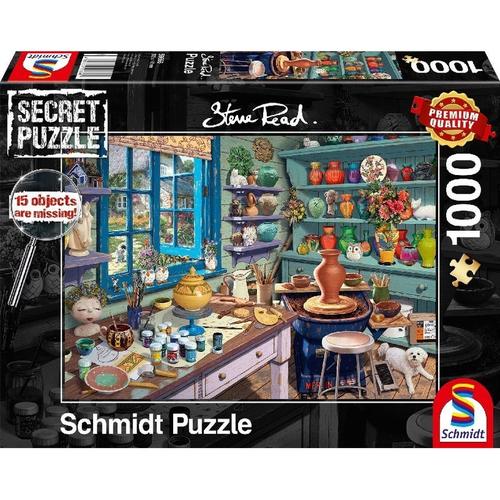 Schmidt Puzzle 1000 - Künstler-Atelier (Puzzle)