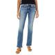 Silver Jeans Co. Damen Tuesday Low Rise Slim Bootcut Jeans, Med Wash Scv210, 29W x 33L
