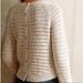 Anthropologie Sweaters | Moth Anthropologie Gray Sweater Button Up Back Sz Medium Cotton | Color: Gray | Size: M