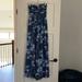 Jessica Simpson Dresses | Euc! Jessica Simpson Watercolor Maxi Dress | Color: Blue/Pink | Size: S