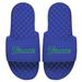 Men's ISlide Blue Tulane Green Wave Wordmark Slide Sandals