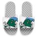 Men's ISlide White Tulane Green Wave Blown Up Slide Sandals