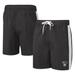 Men's G-III Sports by Carl Banks Black/Gray Brooklyn Nets Sand Beach Volley Swim Shorts