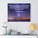 Trinx Lawful Unto Me 1 Corinthians 6:12 Christian Home Décor Wall Art Scripture Ready Canvas in Indigo | 24 H x 30 W x 1.25 D in | Wayfair