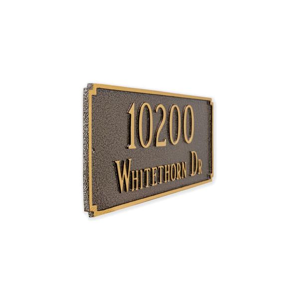 montague-metal-products-inc.-madison-2-line-address-plaque-metal-|-9.25-h-x-17-w-x-0.25-d-in-|-wayfair-pcs-0026s2-w-sbg/