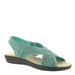 Easy Street Claudia - Womens 10 Green Sandal N